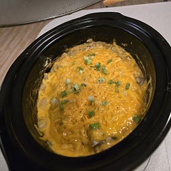 I added a box of Mac n Cheese plus the powdered cheese when I added the noodles. It made it extra cheesy and creamy.