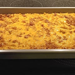 I added corn, paprika, fresh garlic, salt, pepper and a ton of cheese in addition to the original recipe. Wow! Excellent and very filling. Extremely easy to make. Will most definitely make again.