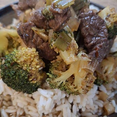 Added Worcester sauce and honey instead of sugar.