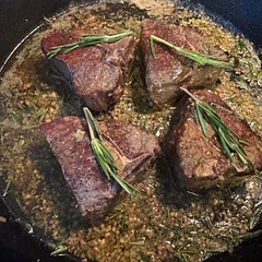 First time making lamb chops and these came out perfect!