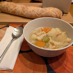 Absolutely delicious!  Just like chicken soup! 