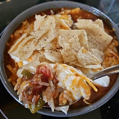 Modified Ingredients:
Diced tomatoes (canned)
Diced bell pepper (fresh)
Chili flakes
3/4 cup uncooked rice
1 box beef broth
2 packets taco seasoning
Sour cream (topping)
Crushed corn chips (topping)
I added the ground beef, onions, and green peppers to my instant pot with salt, pepper, and oil. Sauteed until browned. Mixed in the taco seasoning, added the broth then everything else except rice and toppings.
I used the soup setting but reduced the total time to 20 minutes. I let it release naturally. I cooked the rice in a pot separately.
I added the rice and mixed. Once dished out, I added a few dollops of sour cream, sprinkled with grated marble cheese, and crushed corn chips like crackers.