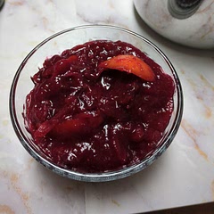 Beyond delicious! I made a few changes to fit my preferences. I did 1/2 cup measurements across the board, also use the peel of an entire orange, not just one piece, and finally since the recipe didn't specify, I used a jumbo cinnamon stick. 

Whole family loved it, and I had to make more immediately.