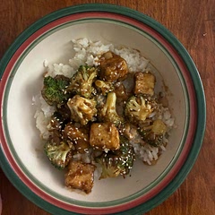 I’ve never eaten Tofu. This was a good recipe to start off with. I do agree with those that said they would double the sauce next time. It barely covered all the broccoli and Tofu. I was just shy on the soy sauce, so I finished the measurement with maple syrup. I also used peanut butter instead of Tahini.
Although this was tasty, I wasn’t overly wowed to put it as a go to. Plus, it took about an hour and there are way too many steps, especially cooking this after work. This is a weekend meal if I decide to make it again.