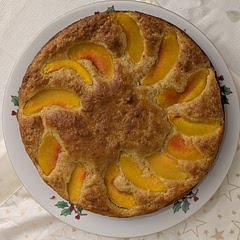 Amazing! I made it twice in a few days, once with plums and once with (frozen) peaches. The first time I baked it for 20 min, and even though the toothpick came out clean, it was uncooked under the plums. The second time I baked it for a bit over 25 minutes and it was perfect. Really tasty.