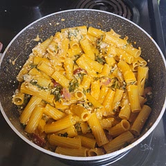 I used whole beef sausage instead of ground sausage and mozzarella and white chedder