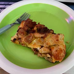 Absolutely incredible, I made four servings and it is so delicious. 
We used sourdough bread as well, 10/10 will be making again.