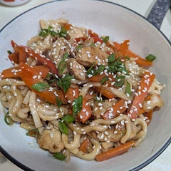 Needs more soy

Us Cole slaw for quicker prep