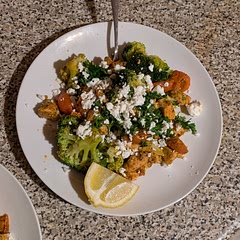 I improvised a little just to make this to mine and my partner's taste by adding a few extra spices and seasonings -- but still highly recommend!