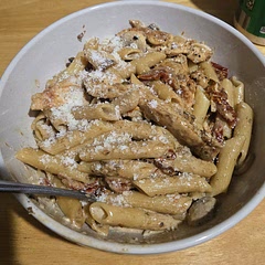 It turned out awesome. I just used penne instead.
