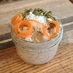 I doubled the dates then added more milk right before serving. 9/10