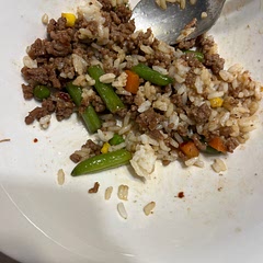 Doubled the sauce and added half a bag of mixed vegetables. 10 out of 10!