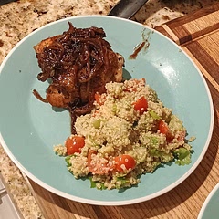 This was a light, cold side dish that would be great in the summer. This would be good with some edamame. You might want extra sauce on the side. 8/10