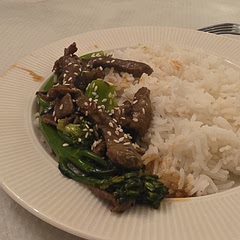 Really fast, really easy recipe, tastes good.