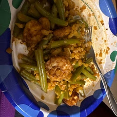 Delicious I made it with string beans instead of asparagus. Over cauli rice