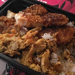 Didn't do the sauce but I used white rice and did it with fried eggs