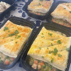 So cute, I set up mine a little differently (also use puff pastry), but I personally love using puff pastry as my crust as well!