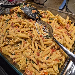 Doubled it. Easy and tasty. 