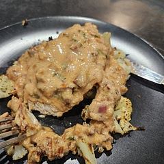 Boil the cauliflower instead of roasting