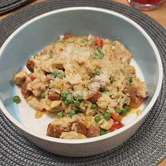 Maybe add parmesan in before serving 