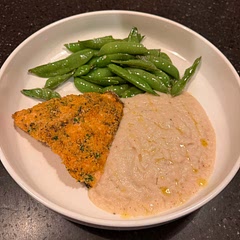 Satisfying and delicious.  It went great with Parmesan crusted salmon cooked in the air fryer.