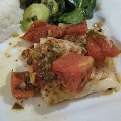 Tasty, moist and well balanced. 
Cod can be bland but this recipe makes it perfect! 