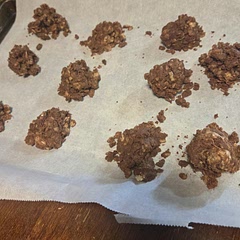 I made 11 but they won't stay together and they are very dry