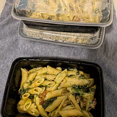 Delicious!! I made this for a short week meal prep. I used chicken thighs and added sun dried tomatoes and spinach. I used more broth than it called for, I think it was 3 cups total.