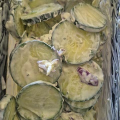 Pretty easy to make. Substituted the dill and added extra lemon juice and salt. Tastes good.