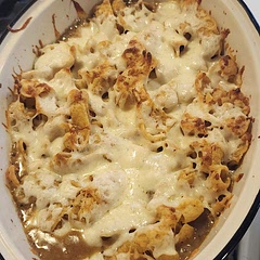 Very good, I switch the ground beef out with puck steak to make it more authentic so good.