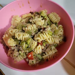 Added a little extra chicken broth cause I added half of a green pepper and onions. Adding fennel kicked it up a notch plus handful of cherry tomatoes at end. We all loved it!