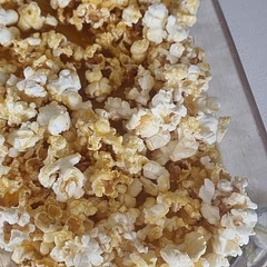 Looks and tastes amazing but it tastes like wet sweet popcorn