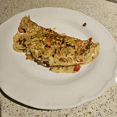 Grated carrot maybe a better option. Easy and delicious!