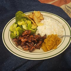 Wife made it, Delicious.