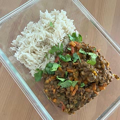 Loved this, will definitely make it again! The red paste wasn’t really spicy and complimented the coconut well.