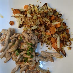 Molto buona! Aggiungere pasta di zenzero e aglio x insaporire la carne