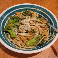 Used shrimp instead of chicken, and it turned out great! Very little prep, will definitely be making again