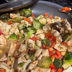 Added extra veggies. So yummy!!