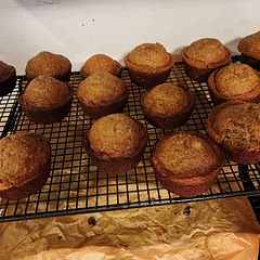 Best banana muffins I've ever made 