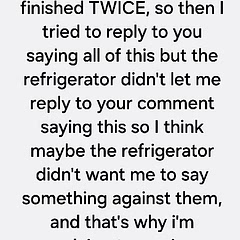 Please tap the photo to see what I said