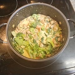 We used boneless chicken thighs instead of breasts because my husband and I prefer dark meat. Overall I liked it. I would say for next time I think I'll add more garlic and seasoning because it was still a little bland imo.