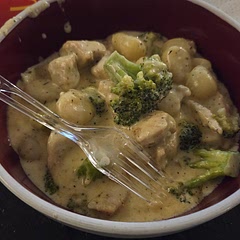 Substituting the spinach for broccoli was a good idea, I think, and I added my own little twist to it. Everything came out perfect and delicious; definitely recommended!