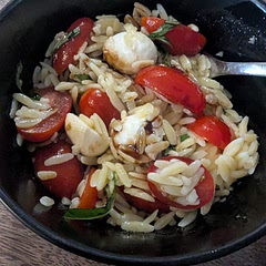 Good, very simple. I added something most times I ate this (avocado, olives, etc)