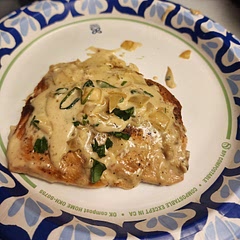 It's good! To preface, I am very much a beginner cook. I overcooked the salmon a bit unfortunately, but the sauce was on point. I might add only half an onion next time. I used a medium sized yellow onion.