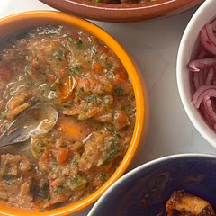 Made this using cherry tomatoes. Delicious. Forgiving recipe