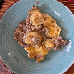 So good! I added 1 can of cream of mushroom soup. 