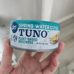 ingredients of vegan tuna I used
