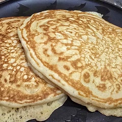 Loved them. Added some Mexican vanilla and they were phenomenal! Made about 8 thick, fluffy, pancakes. 