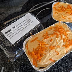 I used 1 cup plain Greek yogurt and .5 cup pumpkin puree for the icing instead. Then topped with shredded carrots to make it cute. :) Other than that, I followed the cake recipe and it turned out great!