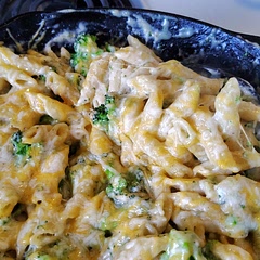 I added salt, pepper, seasoned salt, and msg. I also popped it under the broiler at 350° for about 5 minutes. 